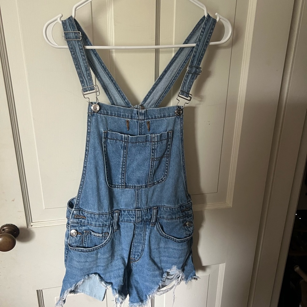 Jean overalls size small